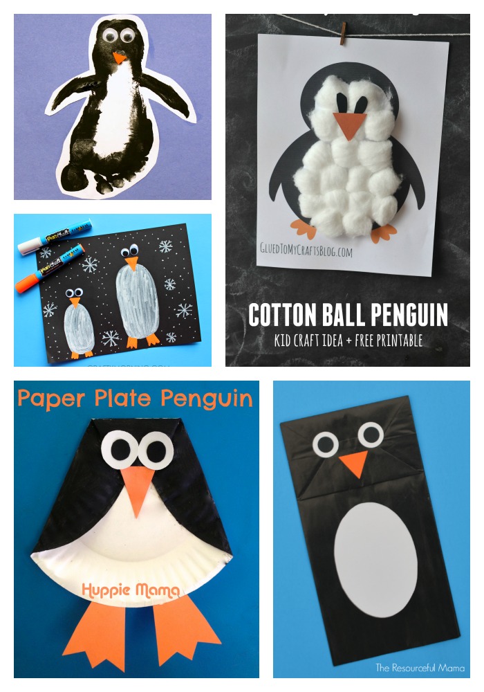 Top Ten Penguin Crafts For Kids The Resourceful Mama   Penguin Crafts 